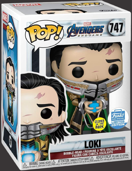Pop! Marvel Loki (Free Comic Book Day 2020 Version) India