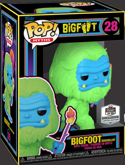 Bigfoot w/ Marshmallow [Funko HQ Blacklight Exclusive]