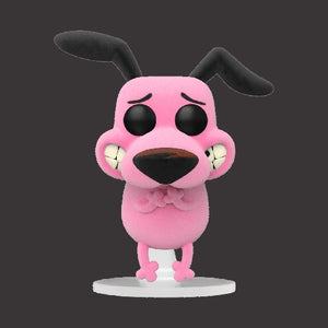 Courage the Cowardly Dog [Flocked Exclusive]