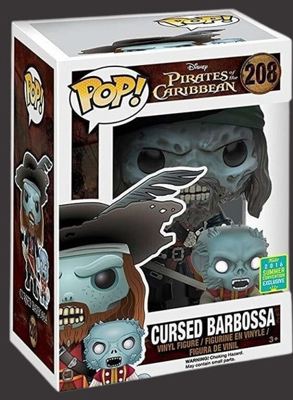 Pirates of the Caribbean: Cursed Barbossa w/ Monkey [SDCC '16
