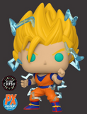 DBZ: #865 Super Saiyan Goku w/ Energy [Glow Chase - PX Previews]