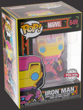 Marvel Retro: #649 Iron Man [Blacklight]