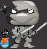 Teenage Mutant Ninja Turtles: #32 Leonardo PX Previews [B&W - Chase Variant]