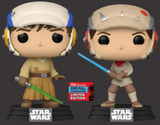 Star Wars: #399 Luke Skywalker & #400 Princess Leia - Jedi Training [NYCC '20 Exclusive]