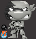 Teenage Mutant Ninja Turtles: #34 Michelangelo PX Previews [B&W - Chase Variant]
