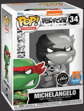 Teenage Mutant Ninja Turtles: #34 Michelangelo PX Previews [B&W - Chase Variant]