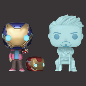 Morgan & Holo Tony Stark 2-Pack Glow Pop! [PIAB Exclusive]