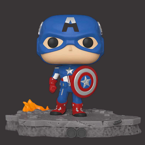 Avengers Assemble: Captain America Deluxe Funko Pop!