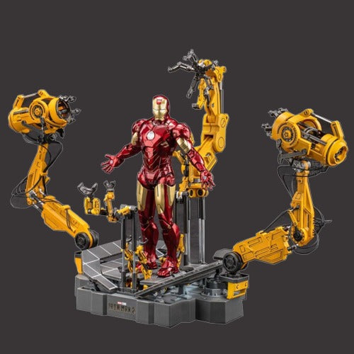 ZD Toys - Iron Man MK IV with Suit-up Gantry