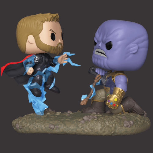 Thor and 2024 thanos funko pop