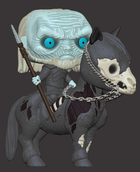White walker discount on horse pop